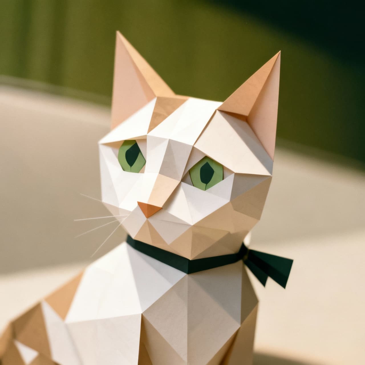Turn any image into folded origami art